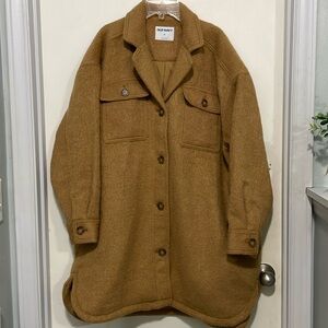 Old Navy winter blazer style camel color coat